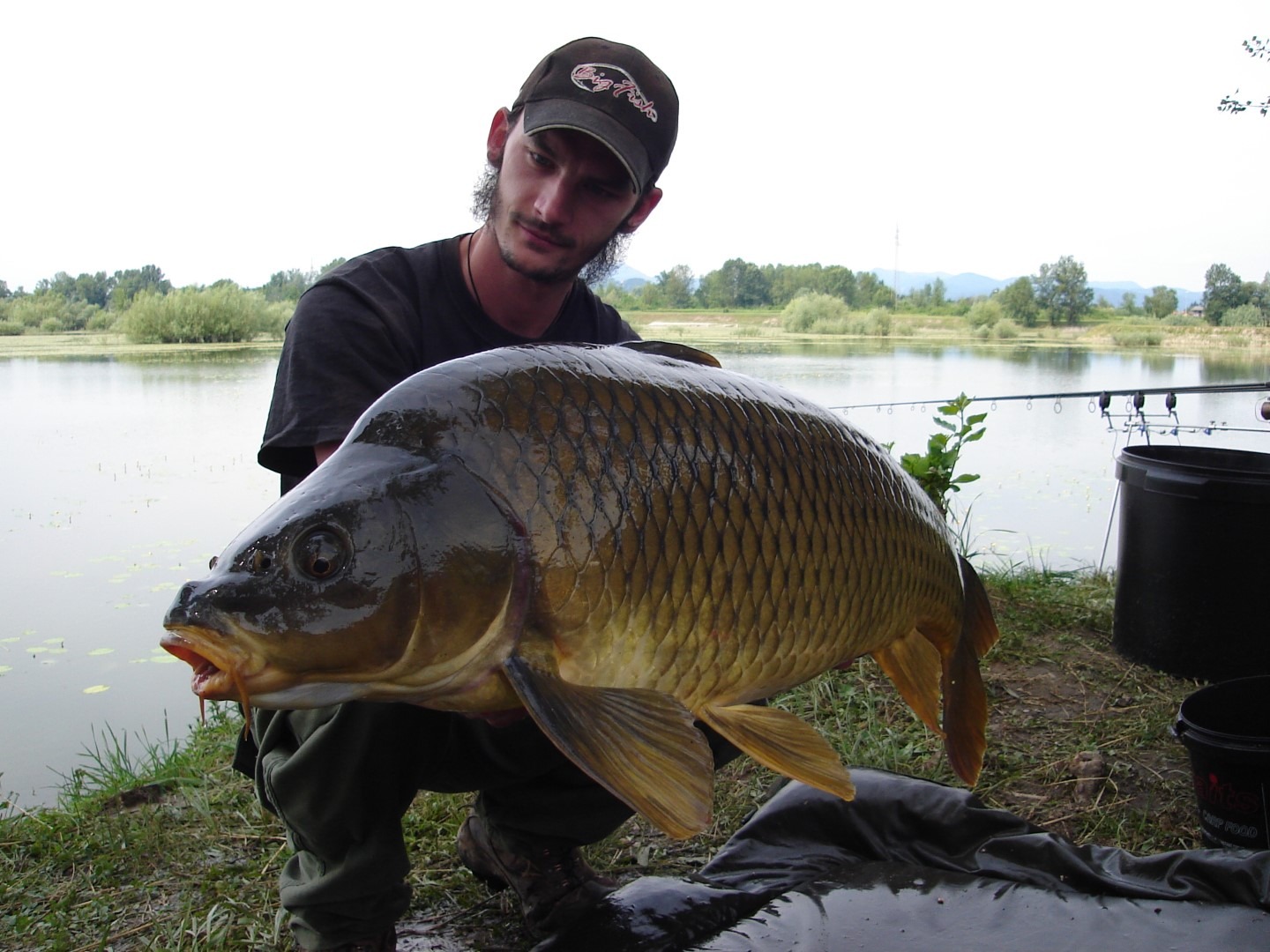 Najveća riba kampanje ulovljena na balansiranu kombinaciju 14 mm BFBaits Squipex i 12 mm BFBaits Pineapple pop up
