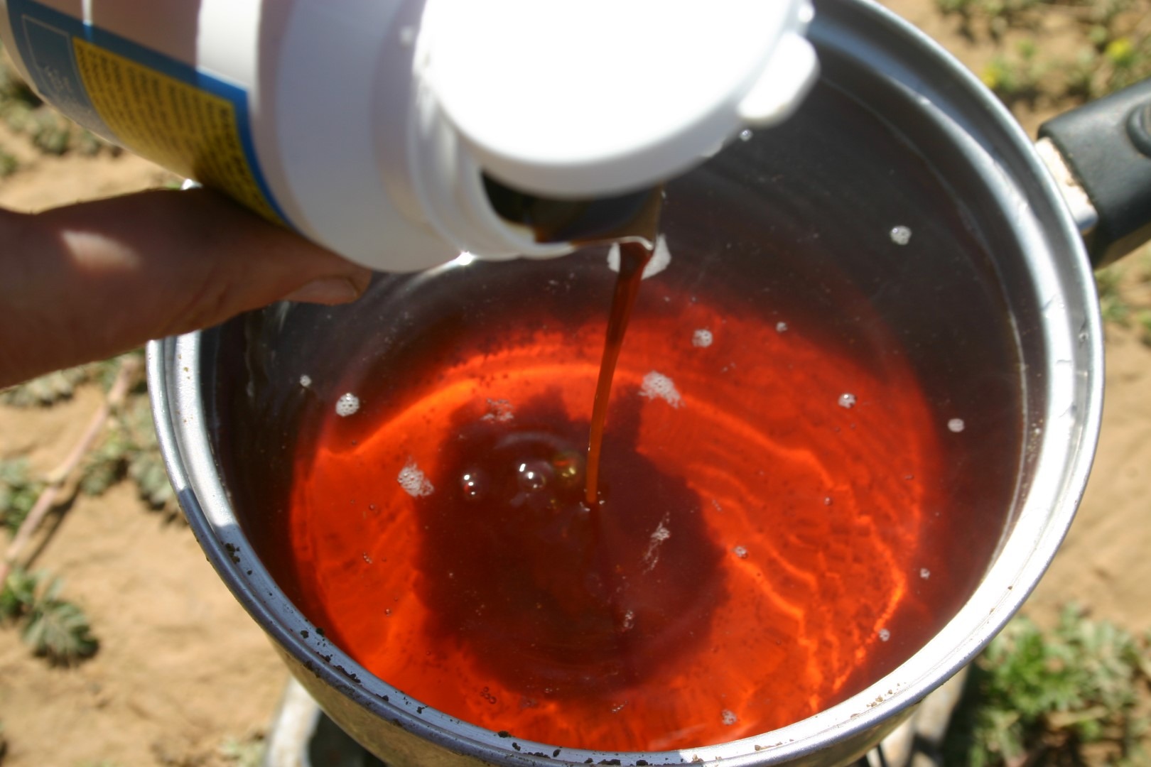 Miješanje sa Scopex Squid Liver dipom