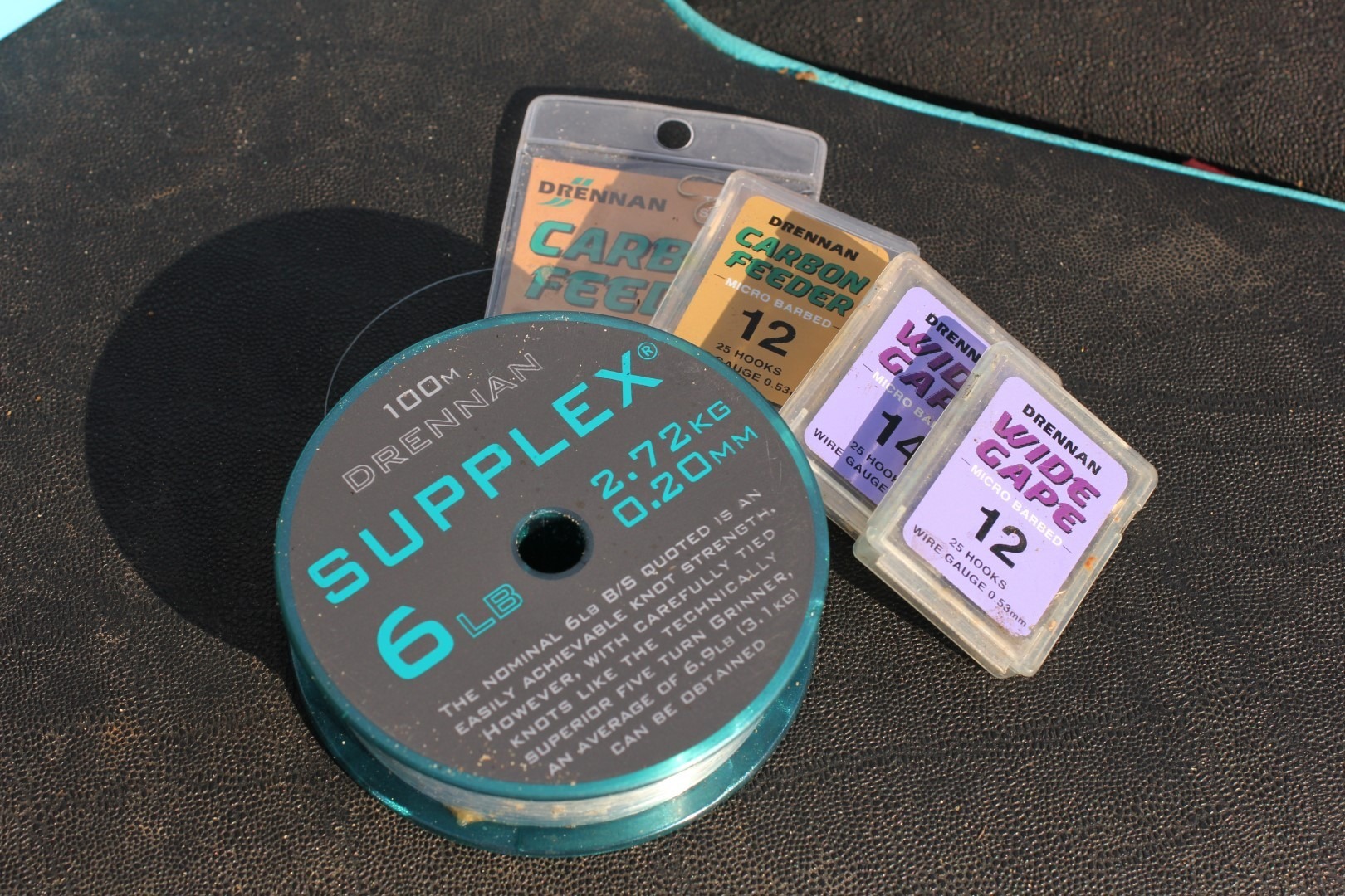 Drennan Supplex najlon i Wide Gape udice