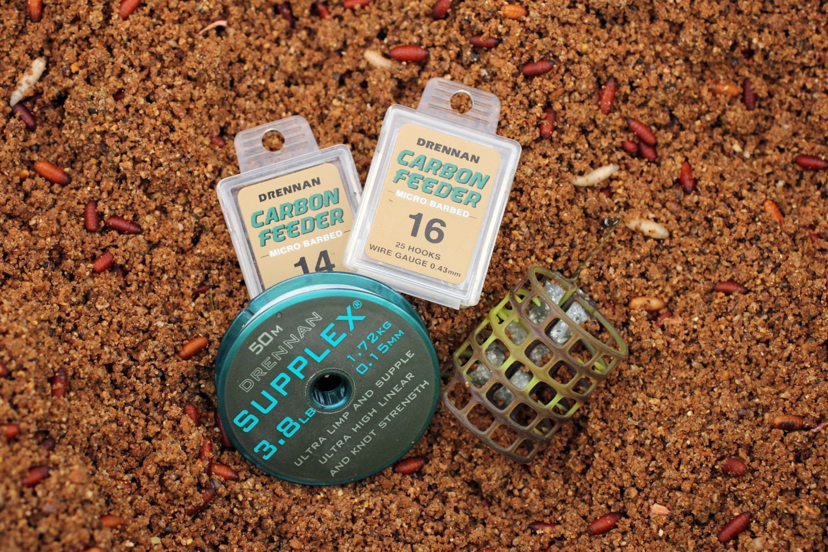 Drennan Supplex najlon i Carbon Feeder udice